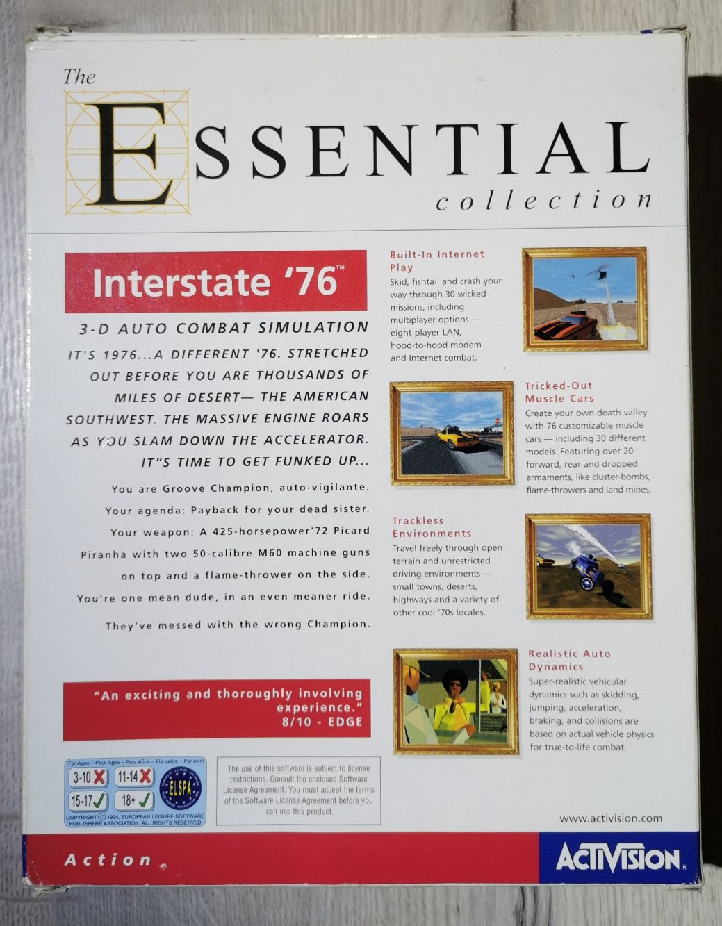 Gra PC - Interstate '76 - Essential Collection + bonus - UNIKAT!