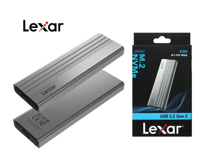 Продам USB адаптер для SSD Lexar E300 M.2 NVMe 2280 PCIe to USB 3.2