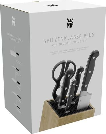 Blok z 4 nożami i nożyczkami Spitzenklasse Wmf