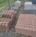 krawężnik ozdobny imitacja kostki brukowej, opornik, obrzeże