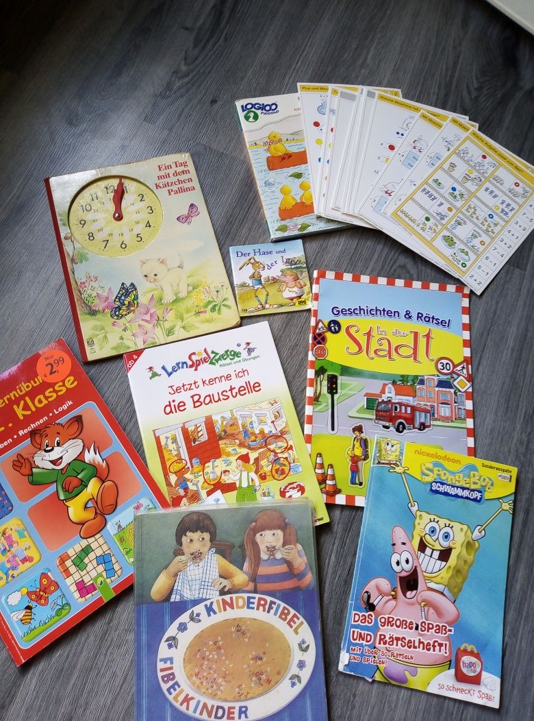 Книги, пособия, тетради, журналы на немецком языке для детей