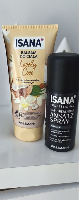 Balsam do ciała i retusz odrostów Isana