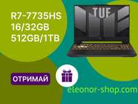АКЦІЯ! ASUS TUF Gaming A15 R7-7735HS/16GB/512 RTX4050  ноутбук
