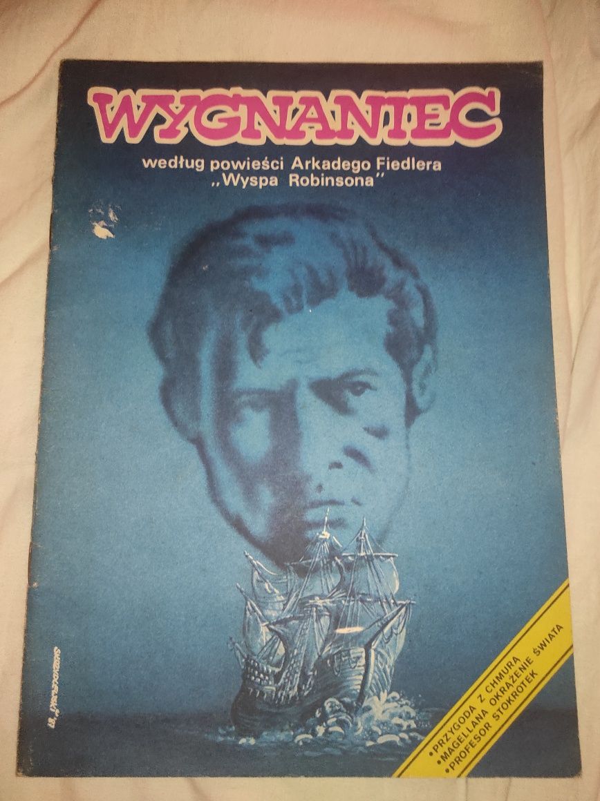 Komiks PRL Wygnaniec. 1989. Jak nowy