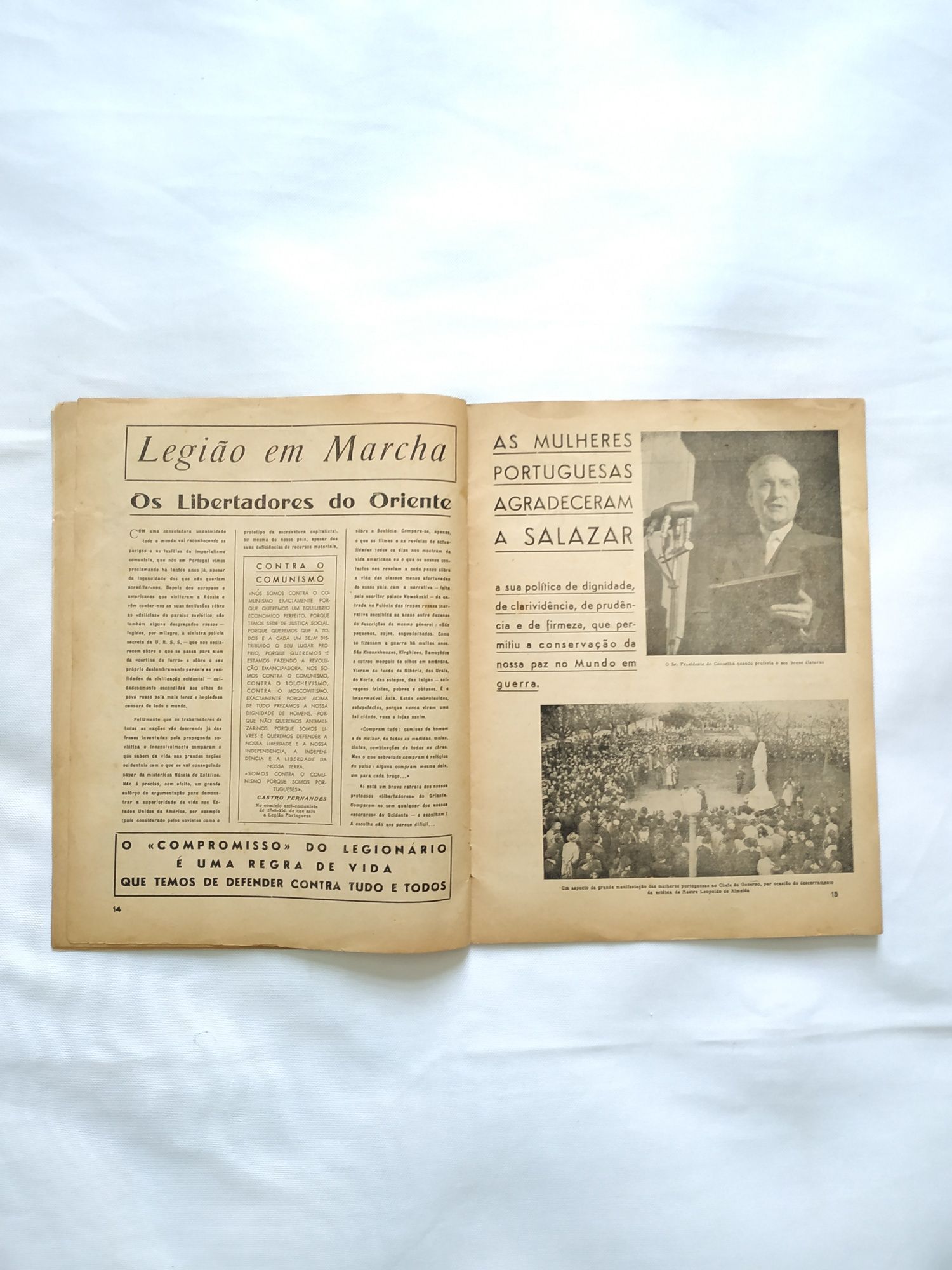 Legião Portuguesa Boletim de Janeiro de 1948