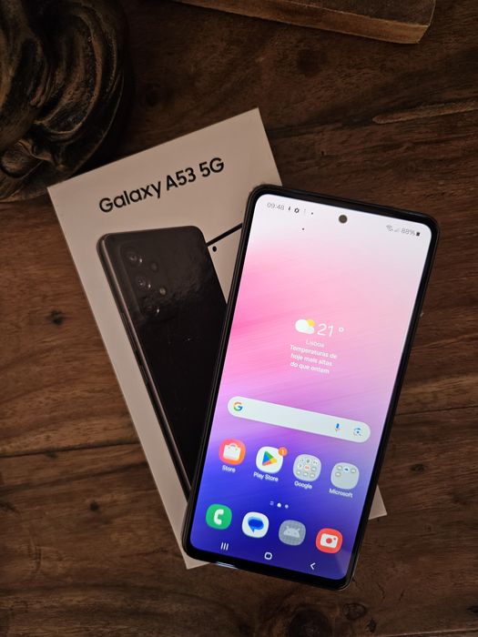 Samsung A53 5G desbloqueado novo.
