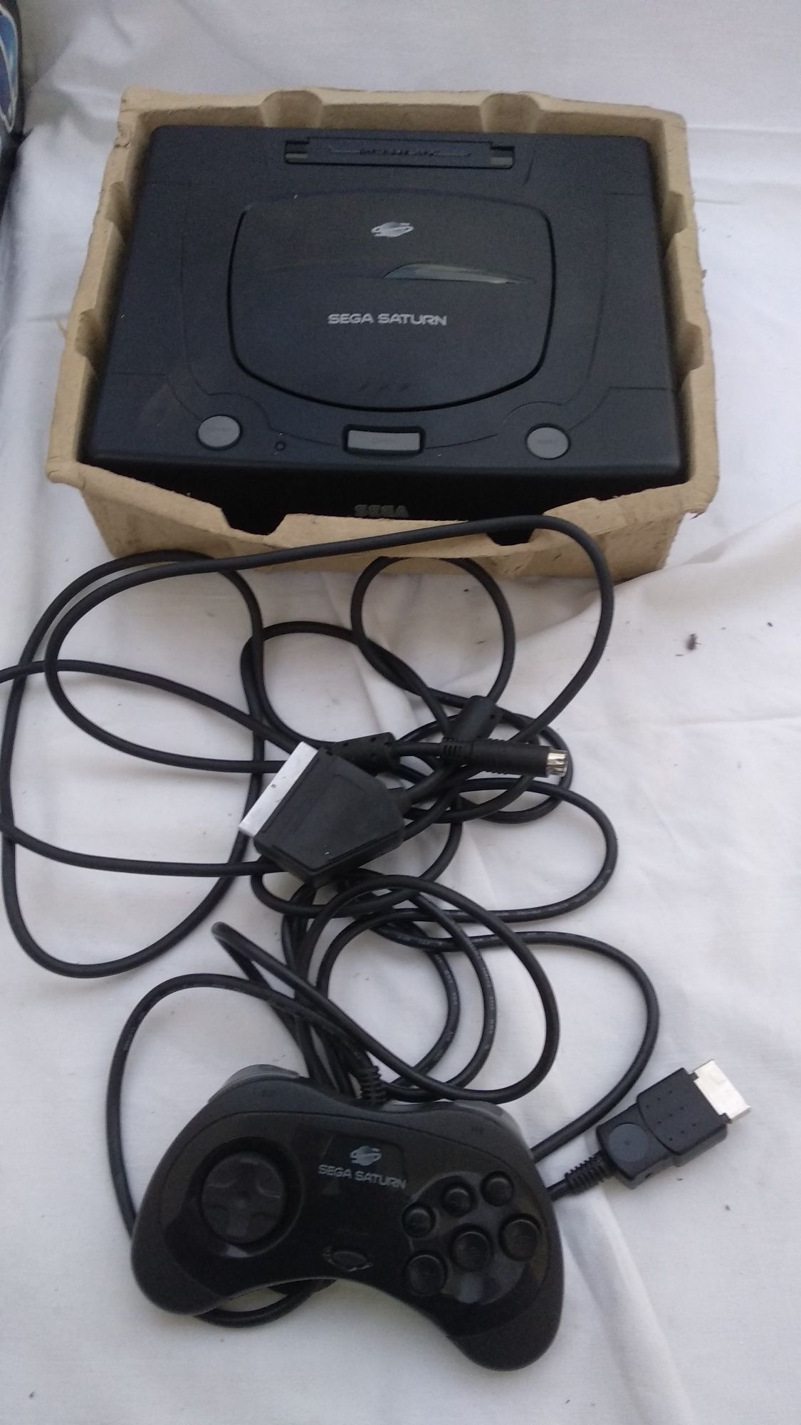 SEGA SATURN com jogos