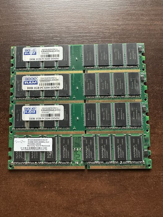 Zestaw RAM firmy good ram