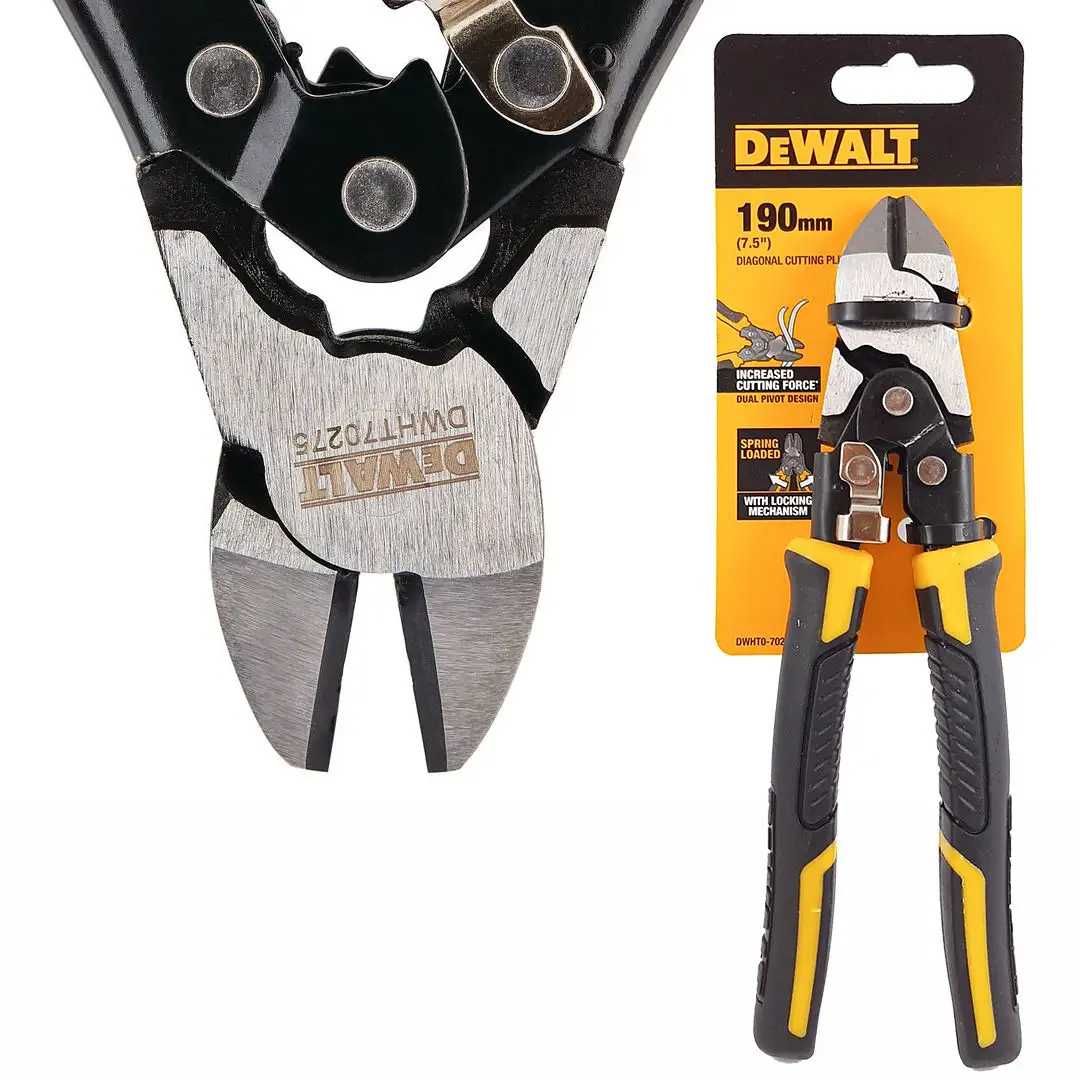 DeWALT DWHT0-70275 Кусачки діагональні Compound Action, довжина 190 мм