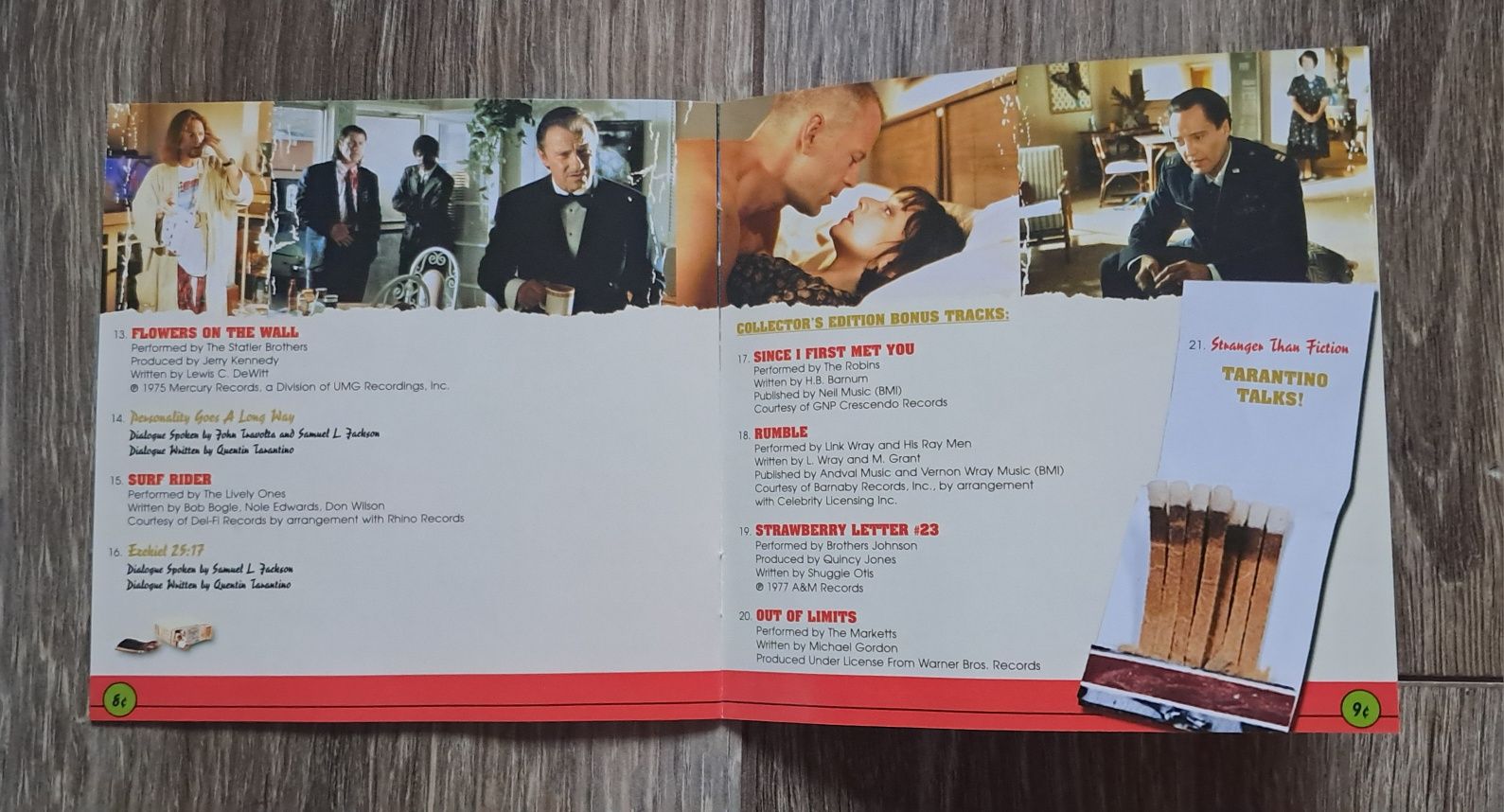 "Pulp fiction"Soundtrack-Collector's Edition
