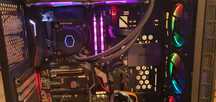 I9 9900K 5Ghz 8/16 Z390 32GB DDR4 CL16 hyper X RGB 1000W MPG wodne KOT