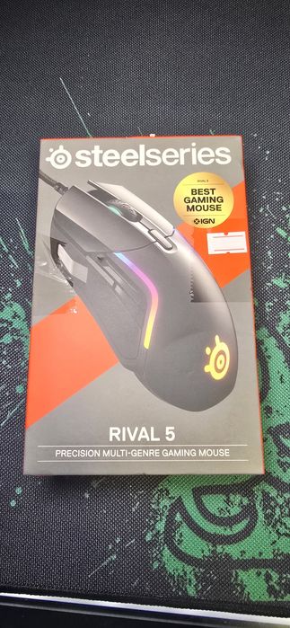 Мишка SteelSeries Rival 5, RGB, 18000dpi