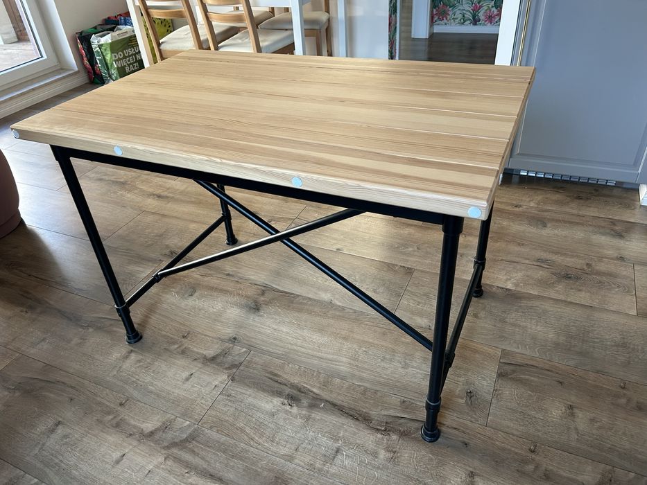 Biurko sosnowe Ikea Kullaberg 110x70