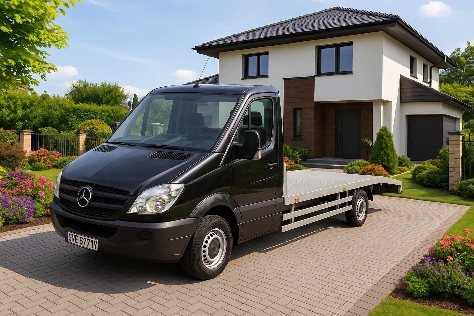 Autolaweta Mercedes sprinter w906 315Cdi Nowy najazd Hak 3.5T