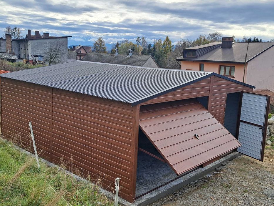 Garaże blaszane, PREMIUM, producent, profil zamknięty