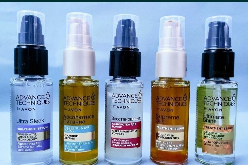 Масла, сыворотки для волос