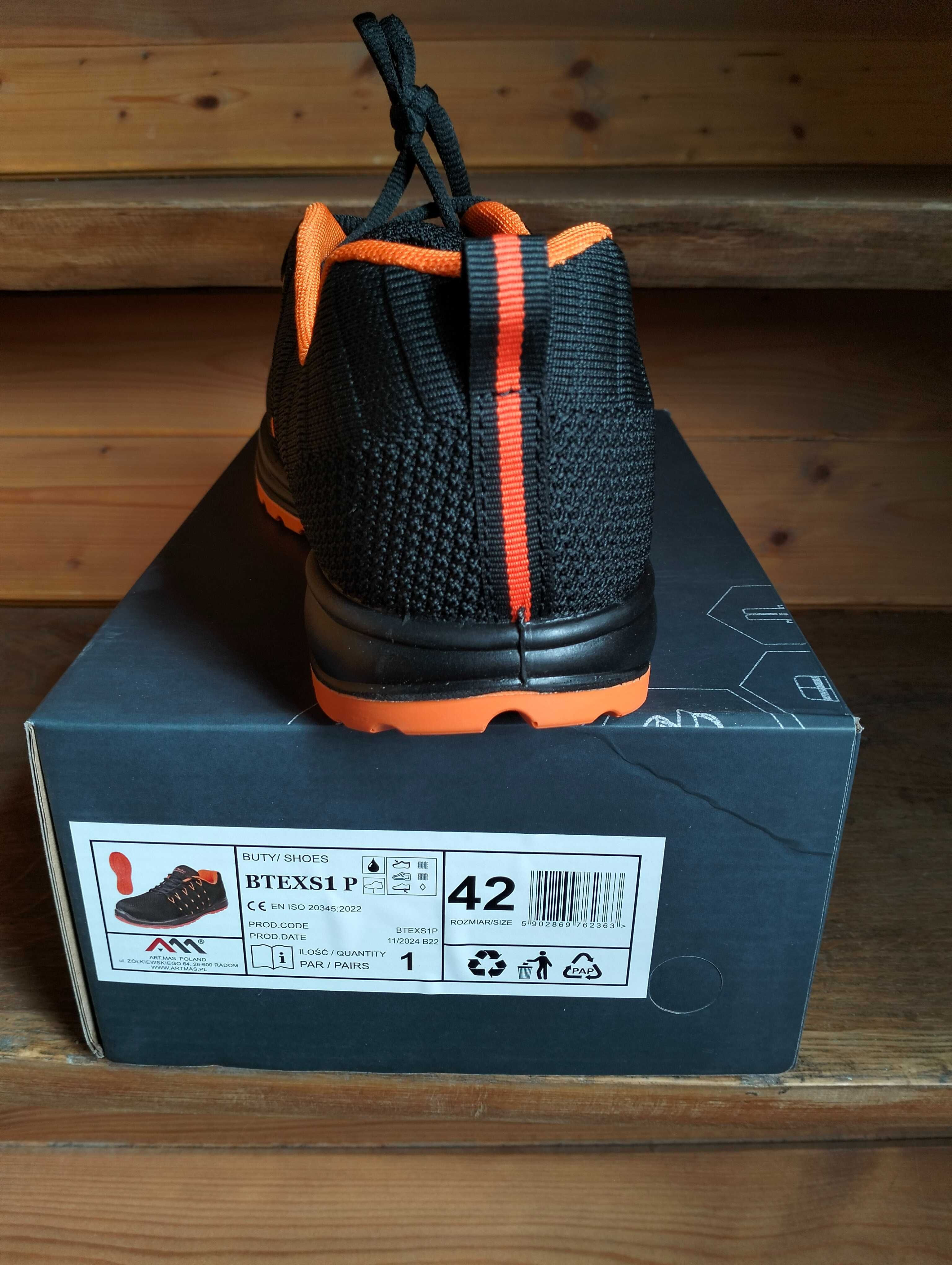 Buty ochronne robocze BTEX S1P 42