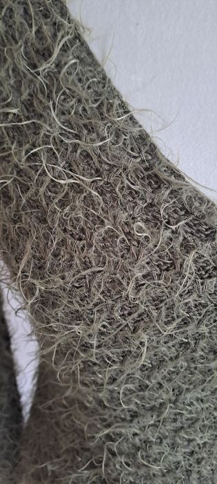 Camisola  com pelinho verde tropa tam unico