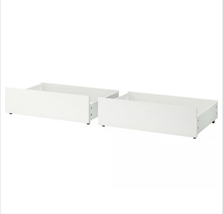 Gavetas arrumação cama ikea