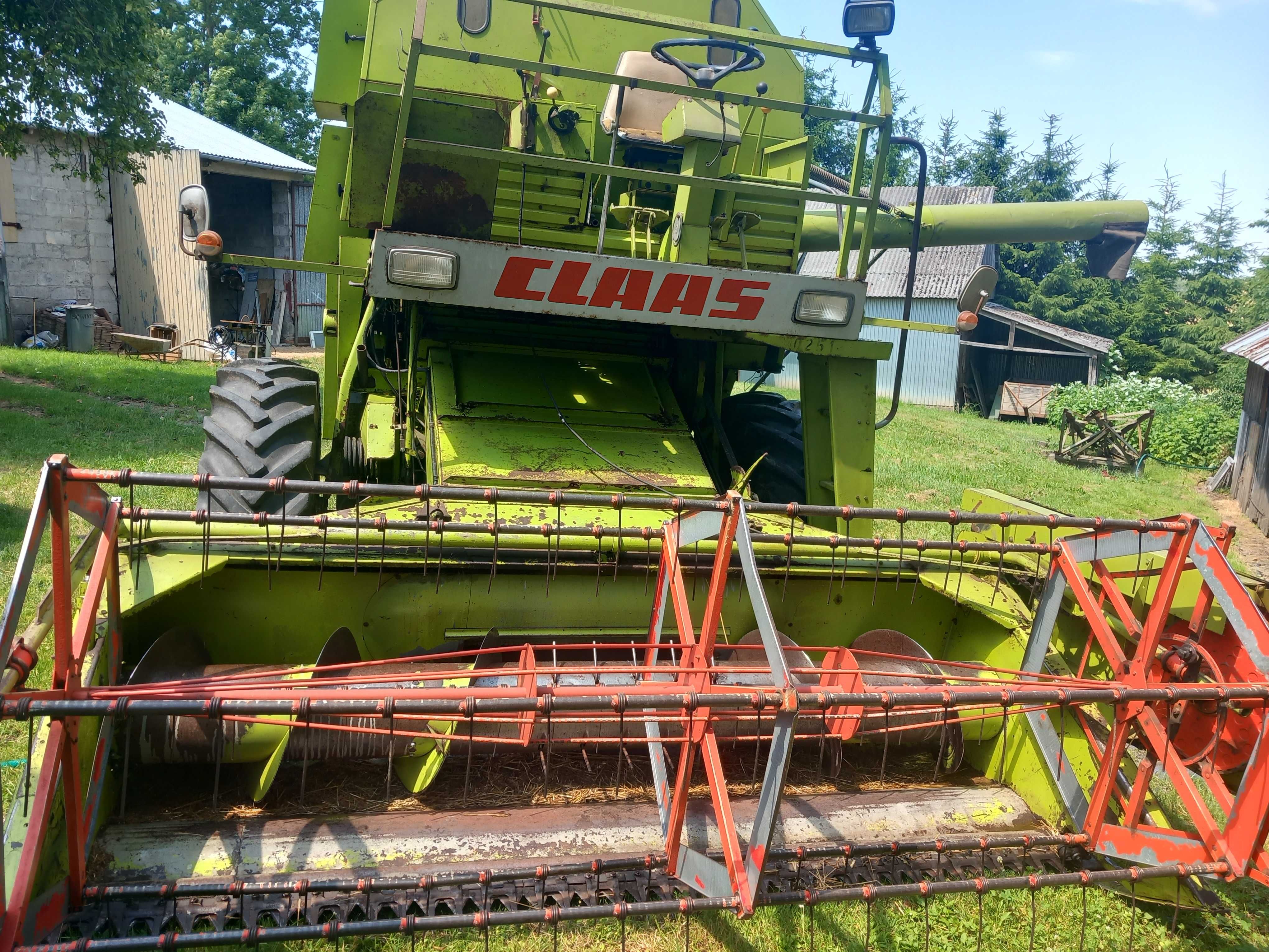 Kombajn Claas Mercator s heder 3m