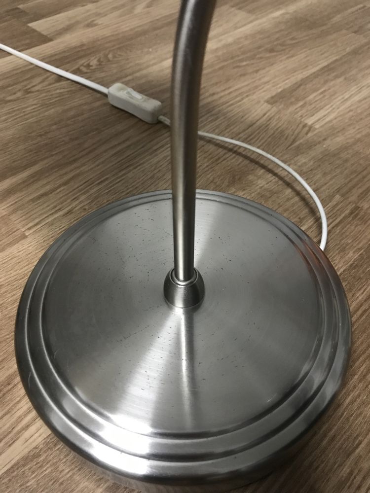 Candeeiro ikea inox