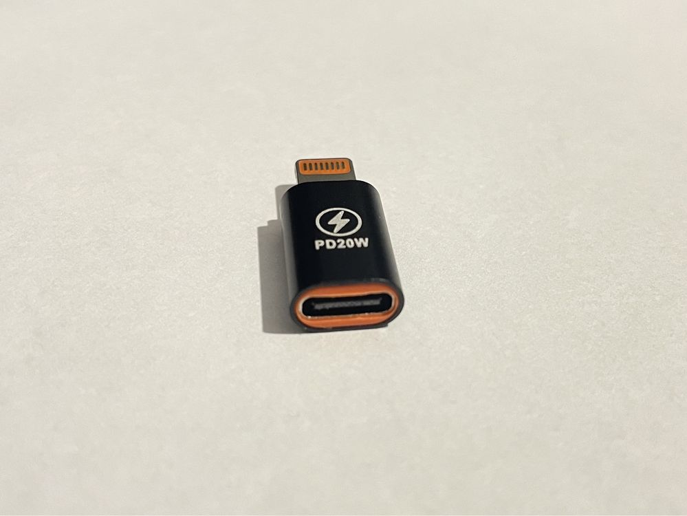 Adapter przejściówka z USB-C na Lightning
