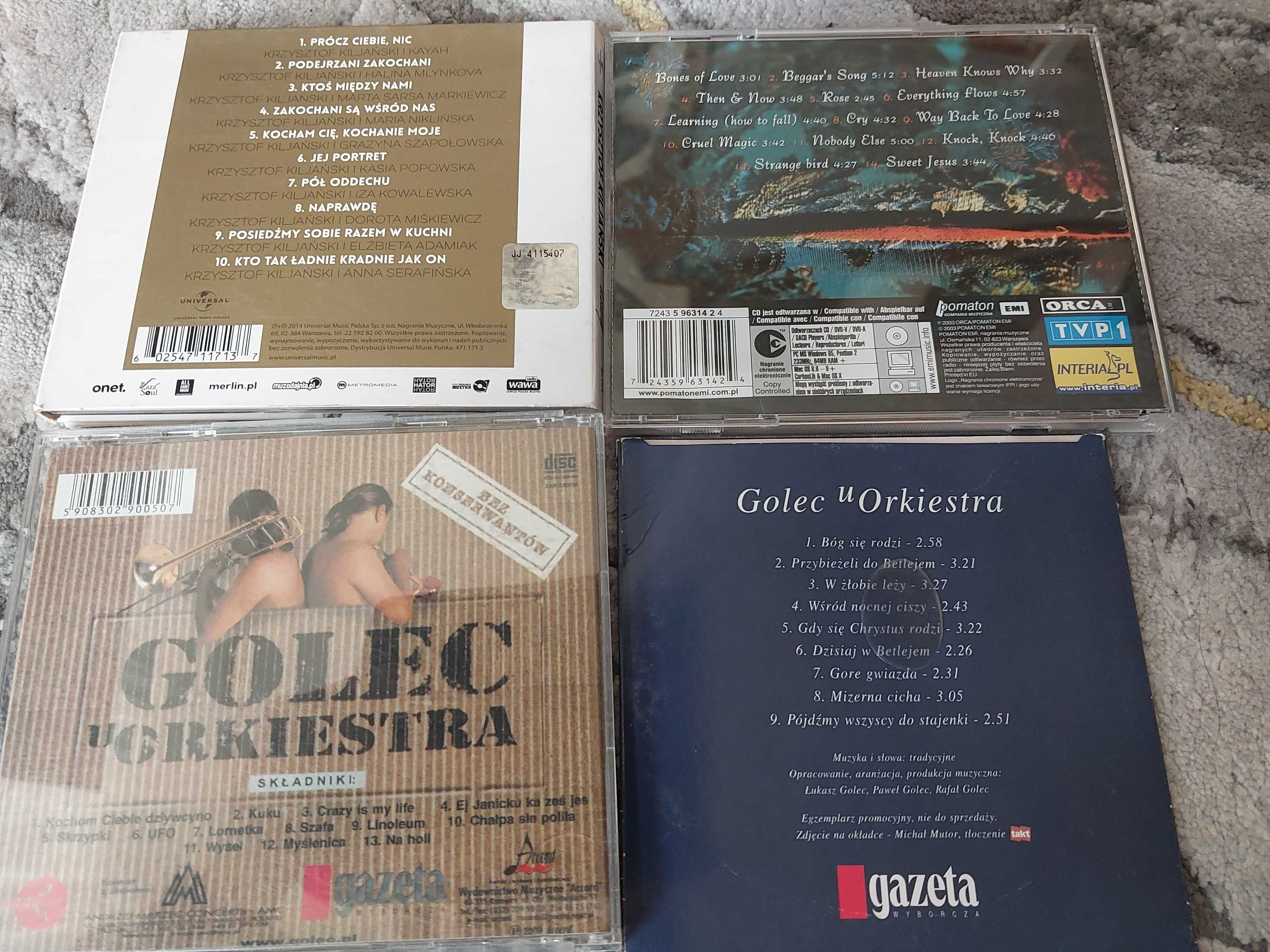 4 CD Kiljański Duety, Lipnicka, Golec Orkiestra