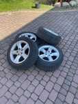 Felgi aluminiowe Mercedes + opony zimowe Saetta 205/55 R16