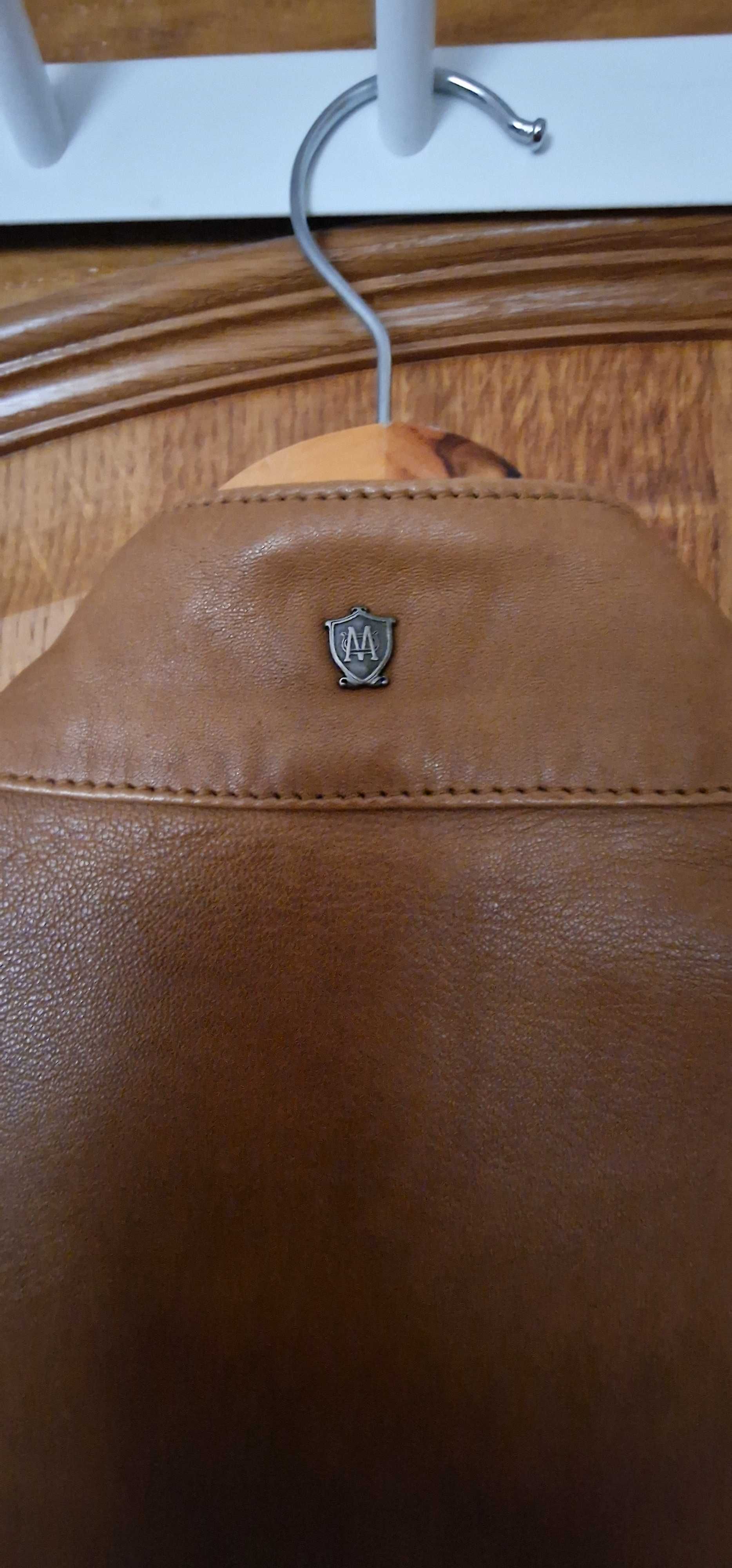 Blusão pele Massimo  Dutti