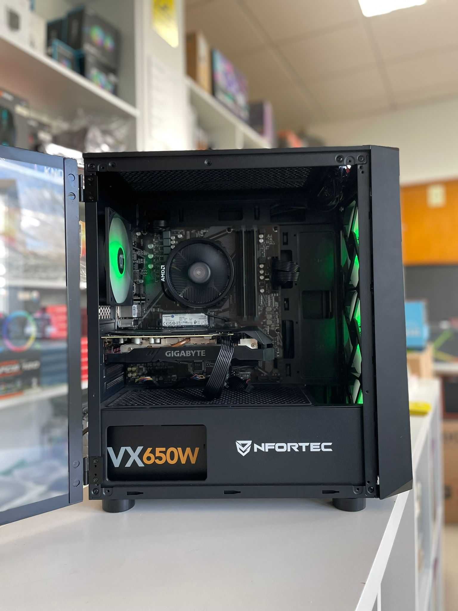 PC gaming AMD R5 5500, RTX 2060 6GB, 16GB RAM, 1TB NVMe