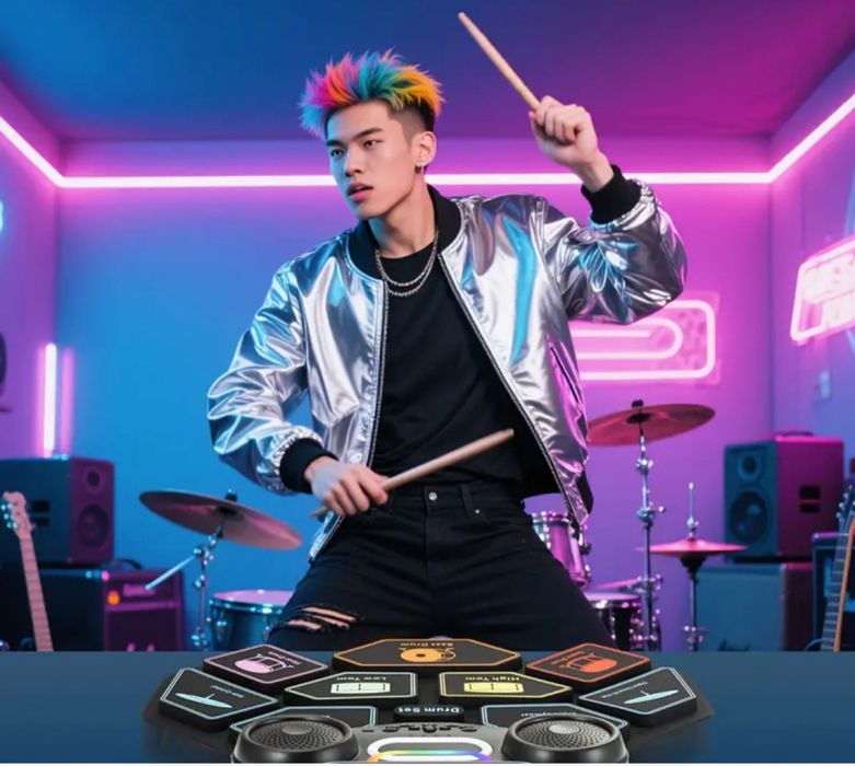 Електро барабани , V8 звукова карта для стримів