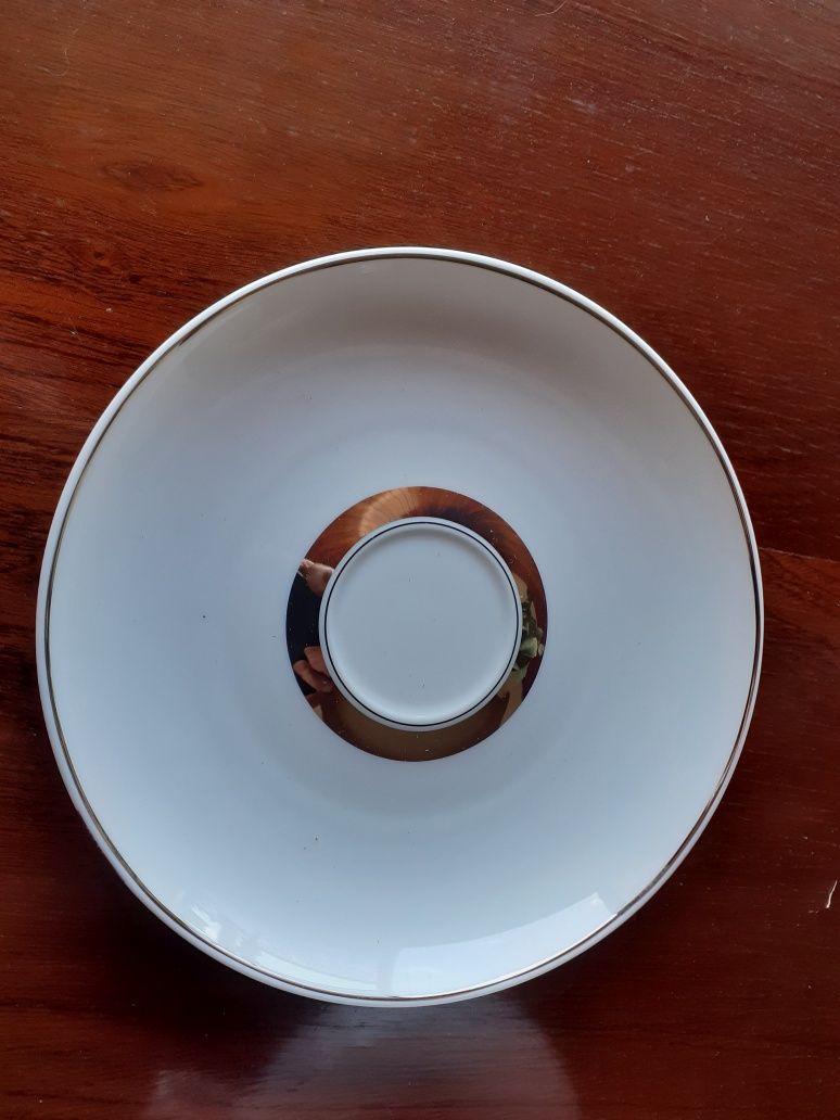 Chávena   de chá,  platinum da Vista Alegre.