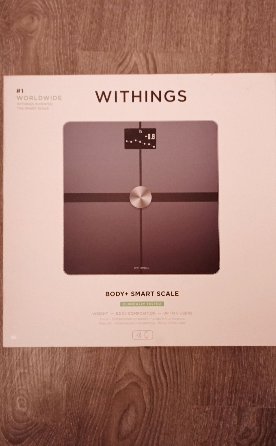 Розумні ваги Withings  Body+Smart Scale.