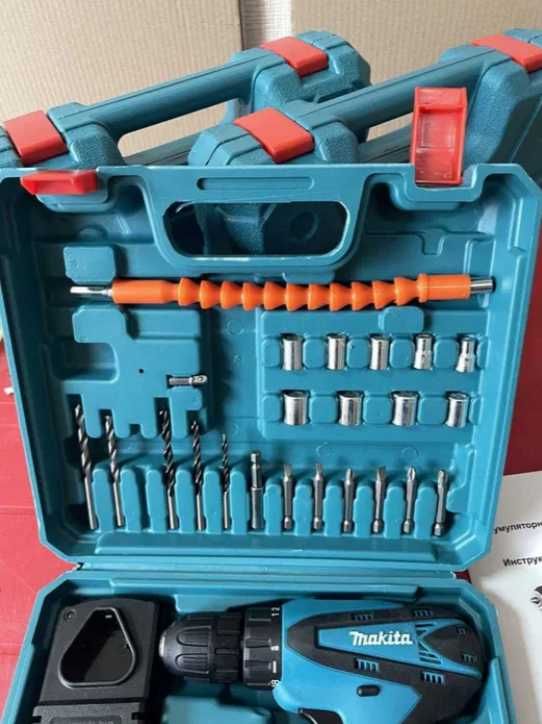 Супер шуруповерт аккумуляторный makita df330dwe 12V 2 аккумулятора