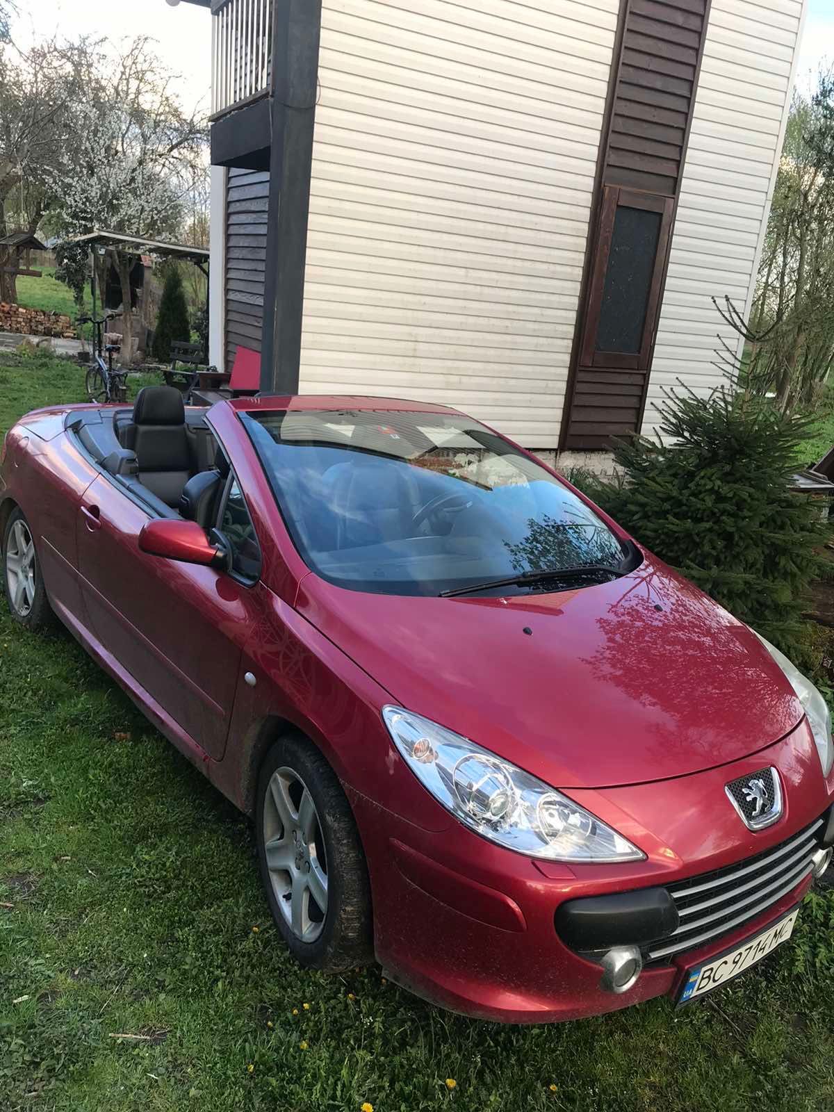 Автомобіль peugeot 307cc