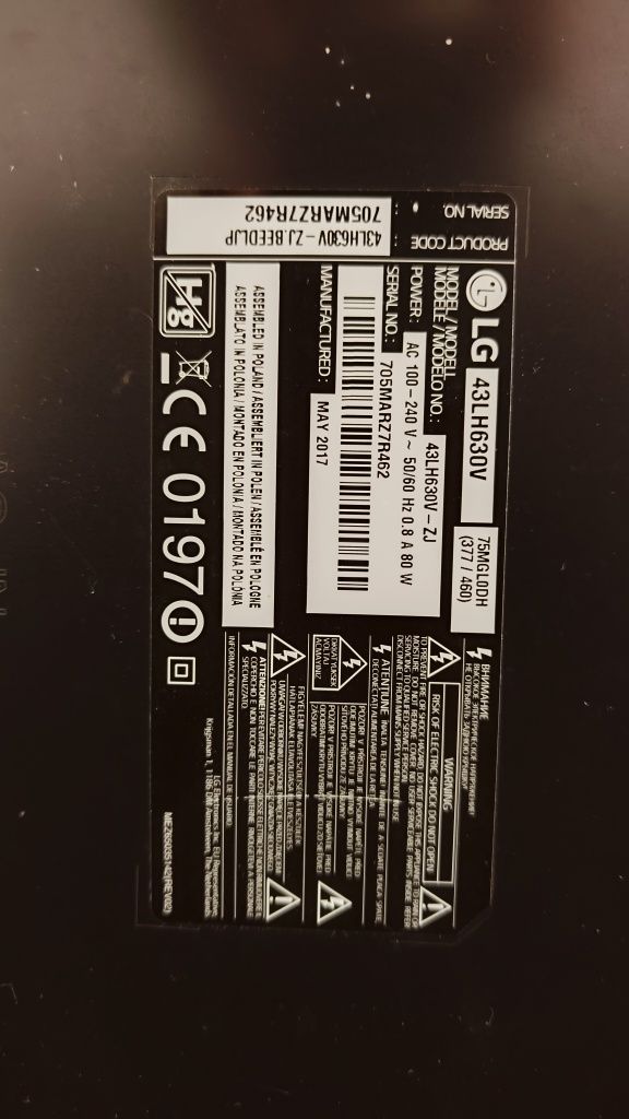 Smart tv ue50ru7092 55pus6703 43lh630v 58uh635v
