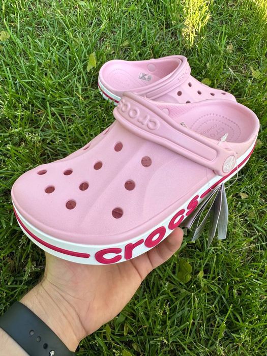 Крокси чоловічі мужские кроксы crocs bayaband grey сірі кокси 36-45