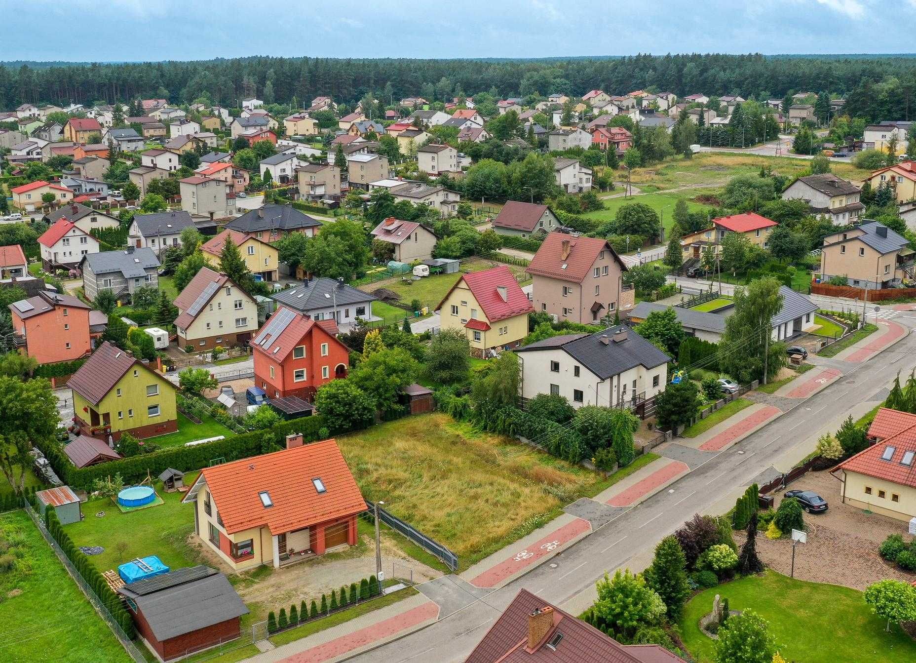 Działka budowlana 753 m² – Skórcz, ul. Piaskowa 20