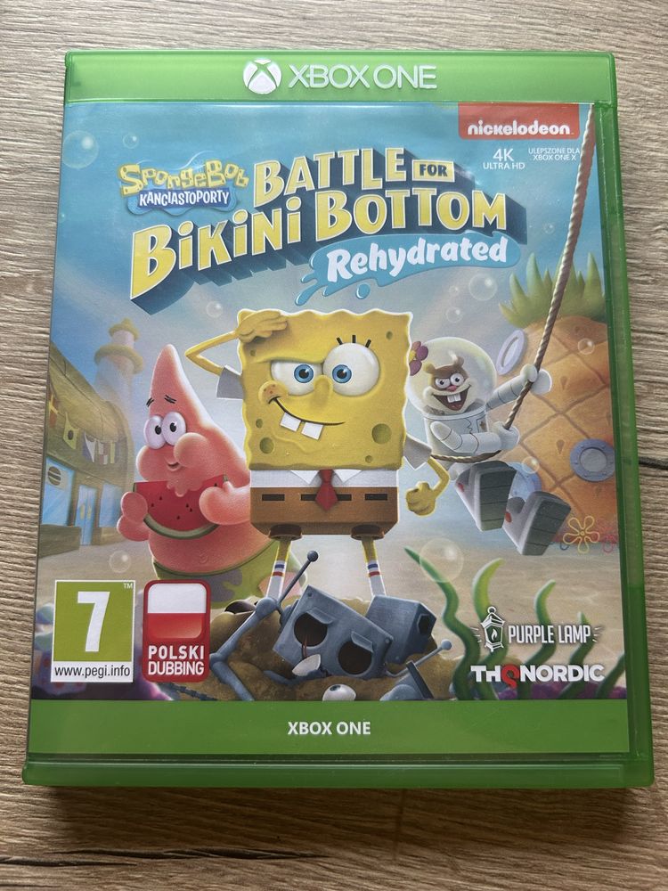 Battle for Bikini Bottom Rehydrated Spongebob Kanciastoporty XBOX ONE