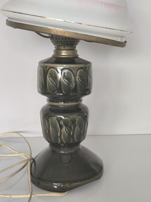 Lampa Mirostowice Polamp Zielona PRL