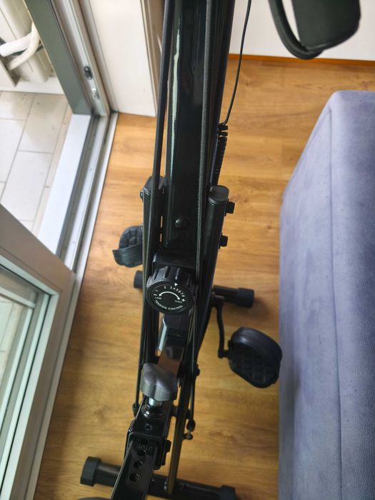 Bicicleta Magnética BIGZZIA Dobrável X-Bike 3 Em 1 Ajustável