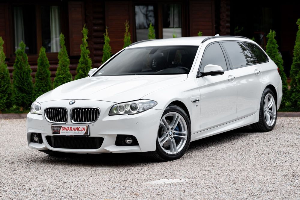 BMW Seria 5 2.0d 190KM M-Pakiet Xenon LED Alcantara Nav Grz. Fot Parktonic Tempoma