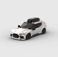 Klocki wzór LEGO AUDI RS6 Autko Samochodzik Prezent wyścigowy HIT