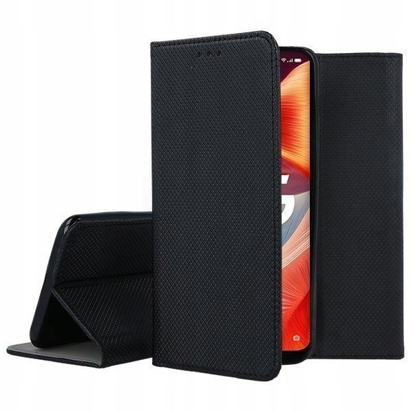 Etui Z Klapką Case Smart Magnet Oppo A53 5G Futerał Na Telefon Czarny