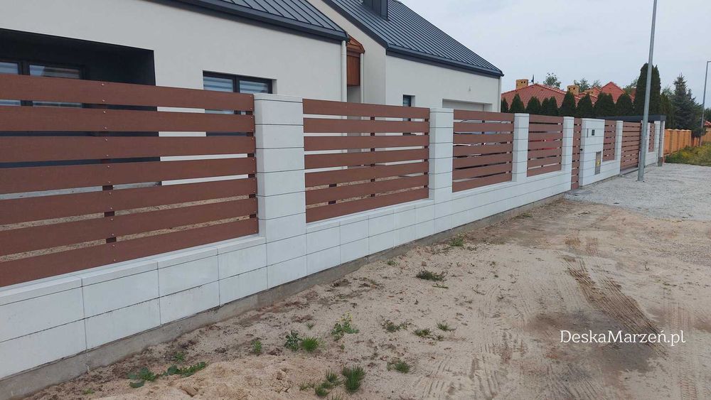 Sztacheta kompozytowa WPC na wymiar - Gwarancja 15 LAT, różne kolory