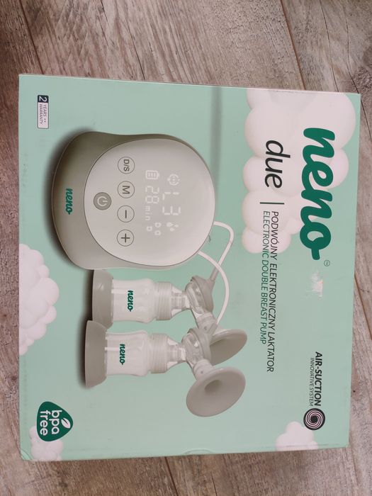 Nano Due podwójny elektroniczny dwufazowy bezprzewodowy laktator