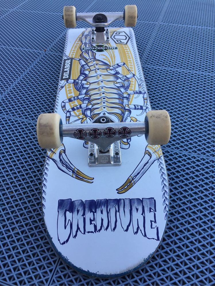 Skate Costumizado, como novo