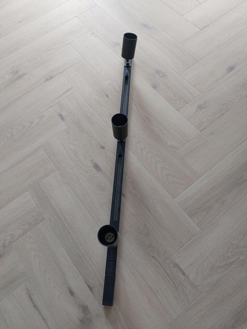 Zestaw szynowy Dataka czarny 3 x GU10 Inspire