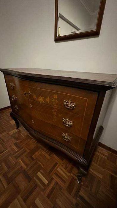 Mobília quarto antiga estilo Luís XV