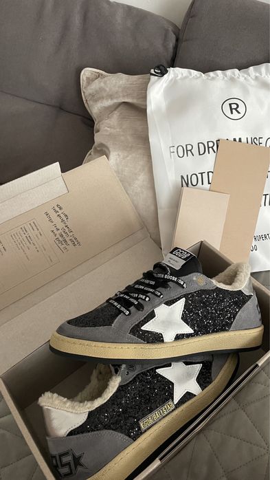 Утеплені кеди Golden goose